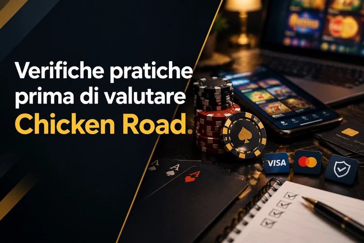 Verifiche pratiche prima di valutare Chicken Road