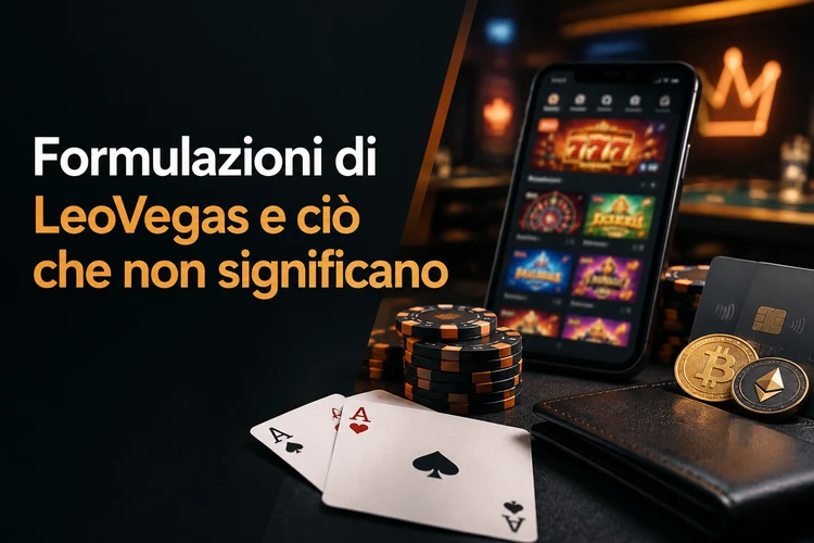 Formulazioni di LeoVegas e ciò che non significano
